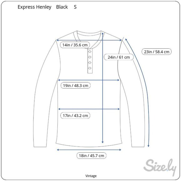 Express Vintage Y2K Womens Black Cable Knit Long Sleeve Button Henley Sweater S - Picture 8 of 9